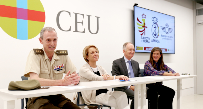 Aula CEU para impulsar la Cultura de Defensa