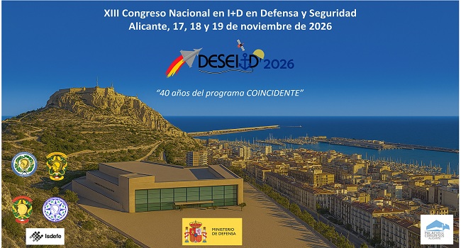 XIII Congreso Nacional de I+D en Defensa y Seguridad (DESEi+d 2026)