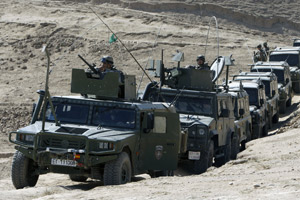 Convoy ISAF de tropas españolas