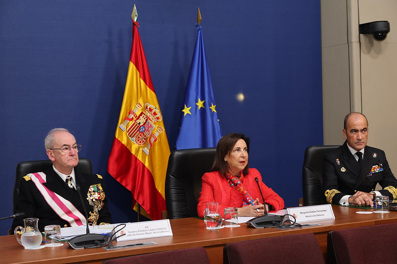 Margarita Robles: “El compromiso de España con la paz es inequívoco”