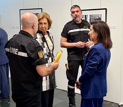 Su Majestad la Reina Doña Sofía preside la presentación del libro y exposición fotográfica “Invencibles” de la UME