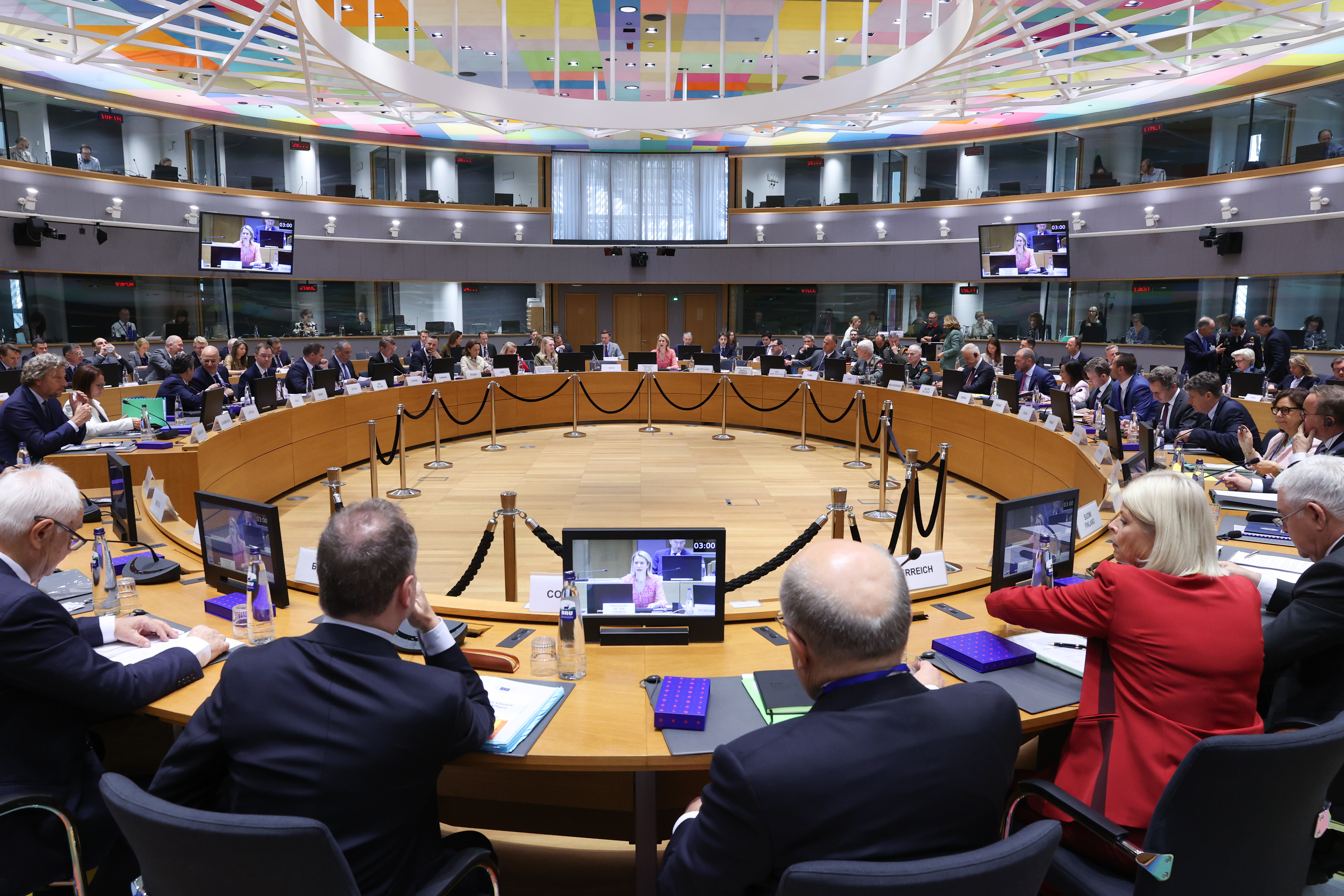 El apoyo a Ucrania y la inversión en Defensa centran la reunión de ministros de Defensa de la Unión Europea