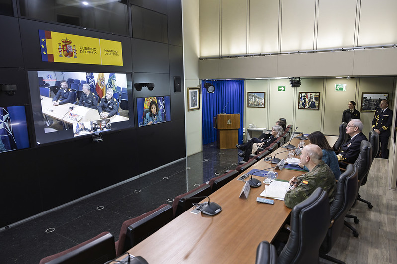 Los buques españoles, referentes en los ejercicios de la Alianza Atlántica