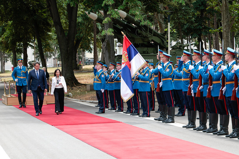 España y Serbia, hermanados por la misión de paz de Naciones Unidas en Líbano