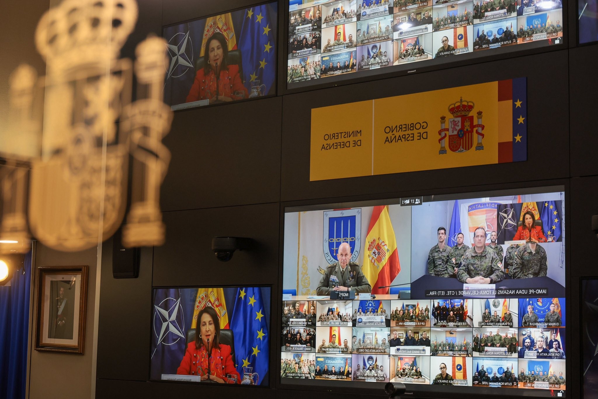 Margarita Robles: “Ustedes son un orgullo para todos, nunca regatean esfuerzos y son un ejemplo de una profesionalidad imp...